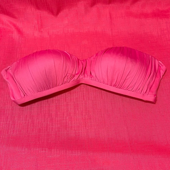 XHILARATION PINK BANDEAU BIKINI SIZE S - Picture 8 of 10